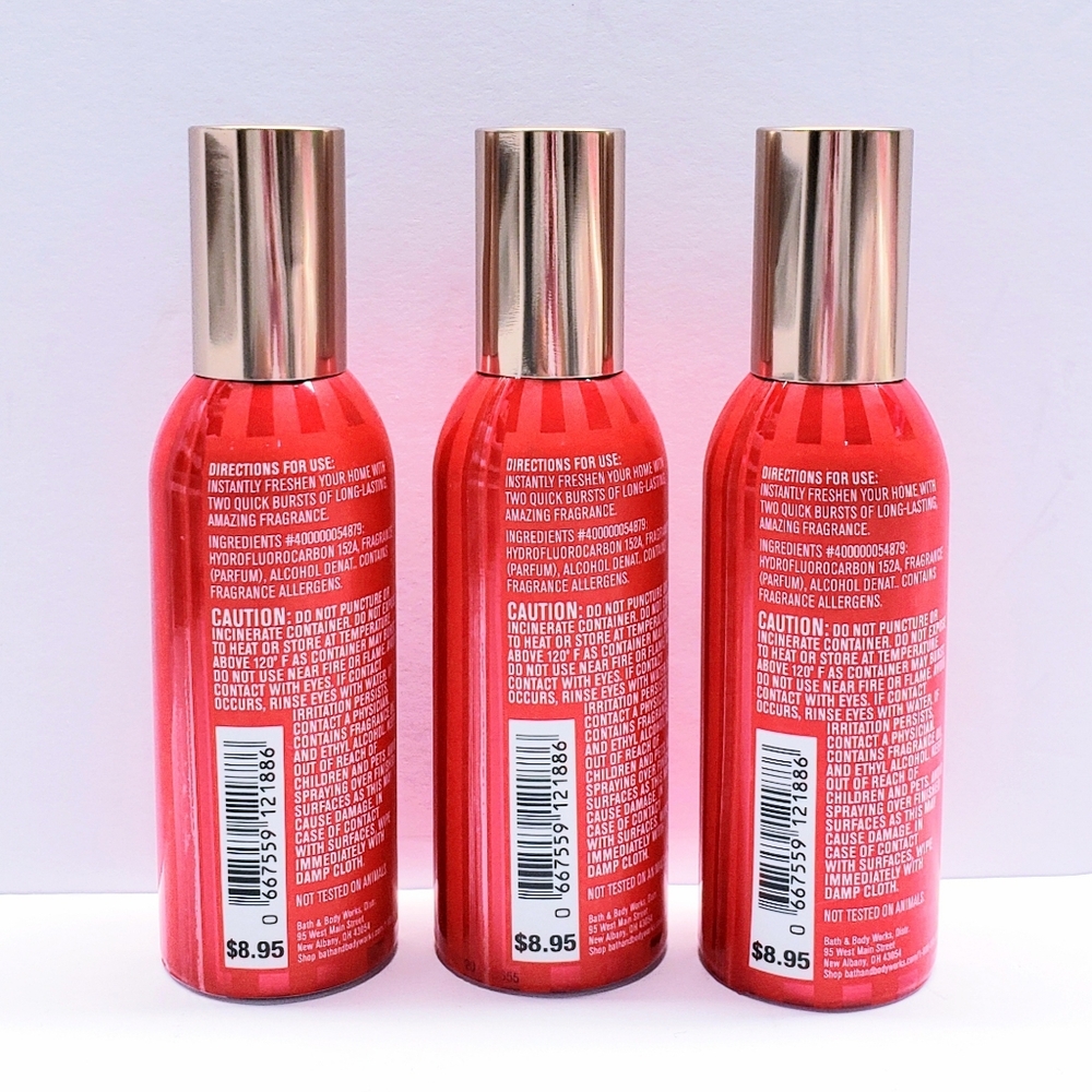 Bath & Body Works WINTER CANDY APPLE Concentrated Room Spray, 1.5 oz (3 pcs) - Picture 2 of 2
